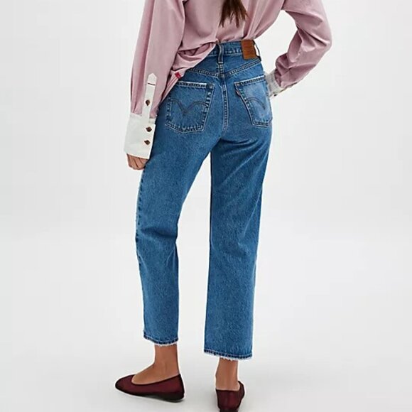 Levi_s Ribcage Straight Ankle Jeans / Live For The Music - Picture 2 of 5